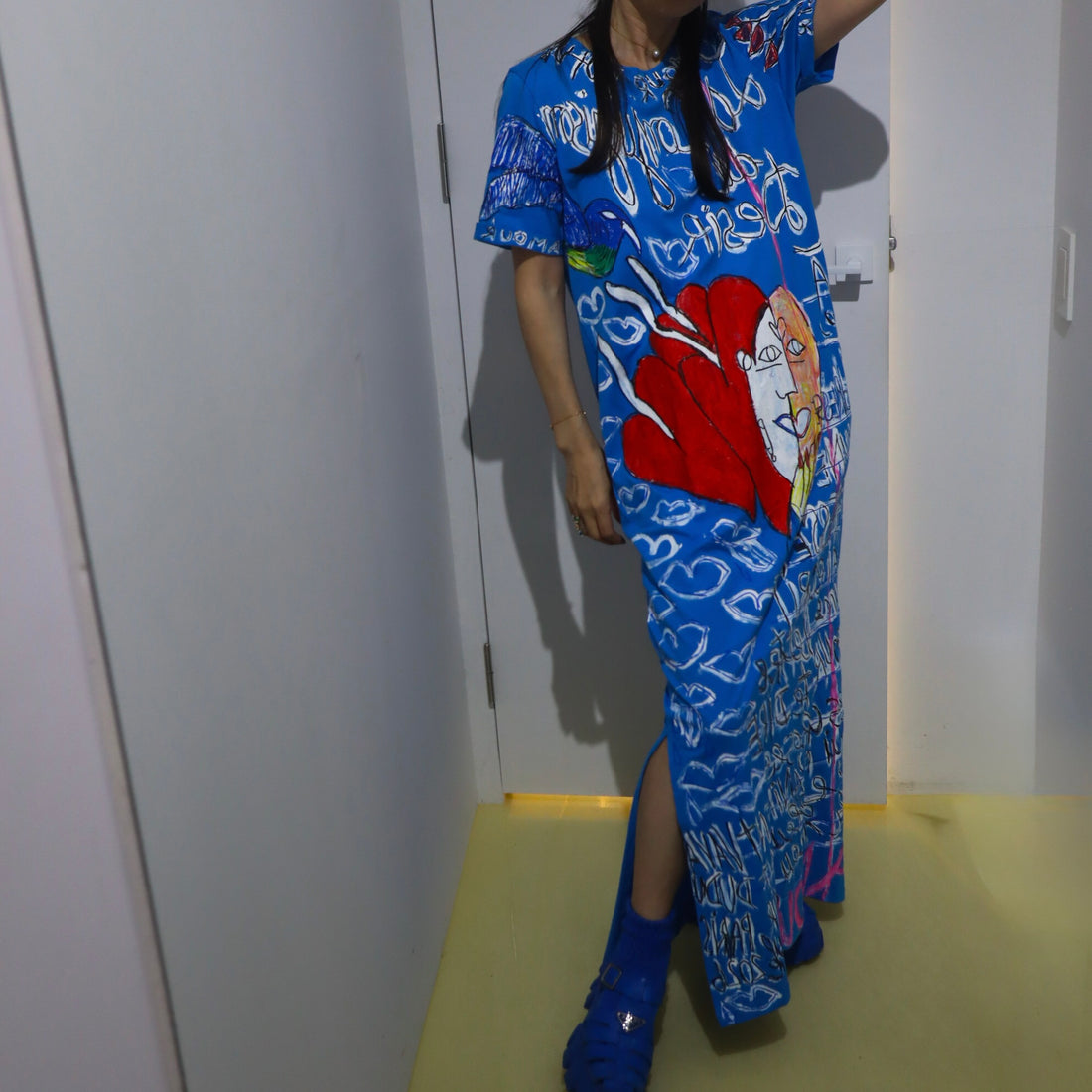 VAVA DUDU  JERSEY DRESS