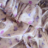 ANIGIG  FLORIS DRESS LIGHTPINK×LAVENDER