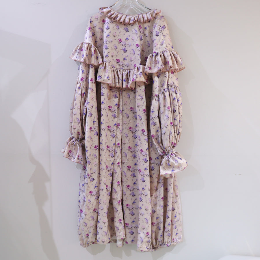 ANIGIGFLORIS DRESS LIGHTPINK×LAVENDER