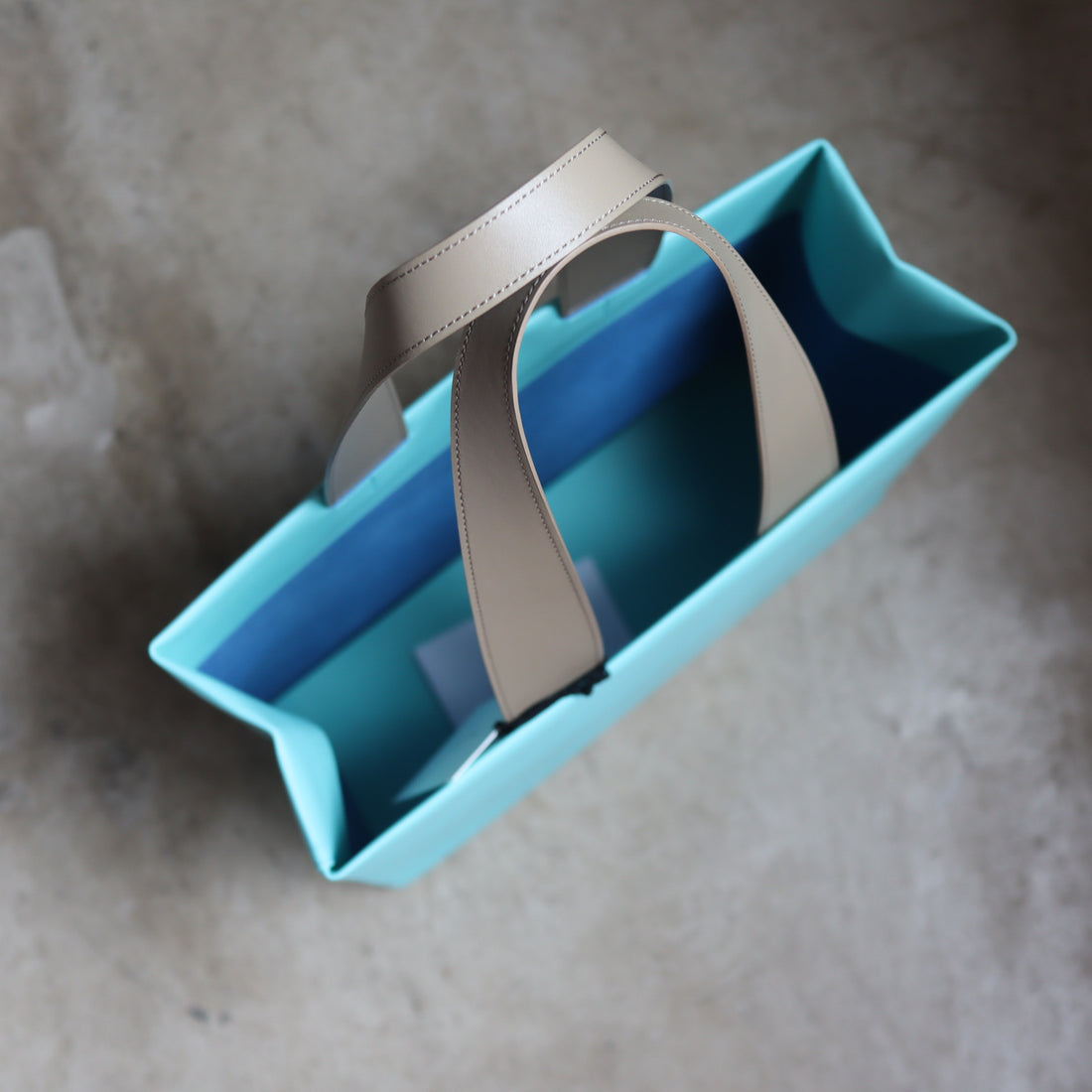 UNKNOWN PRODUCTS  LEATHER PAPER BAG BIG