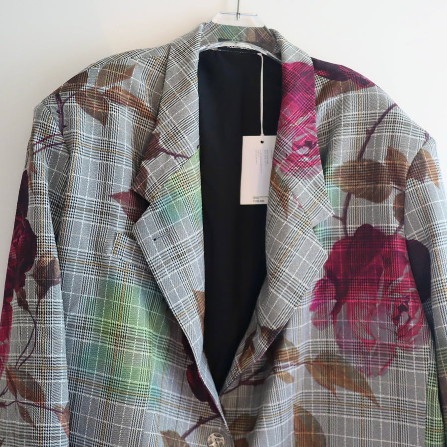 JULIA HEUERARNOLD JACKET IN ROSALIND BORDEAUX