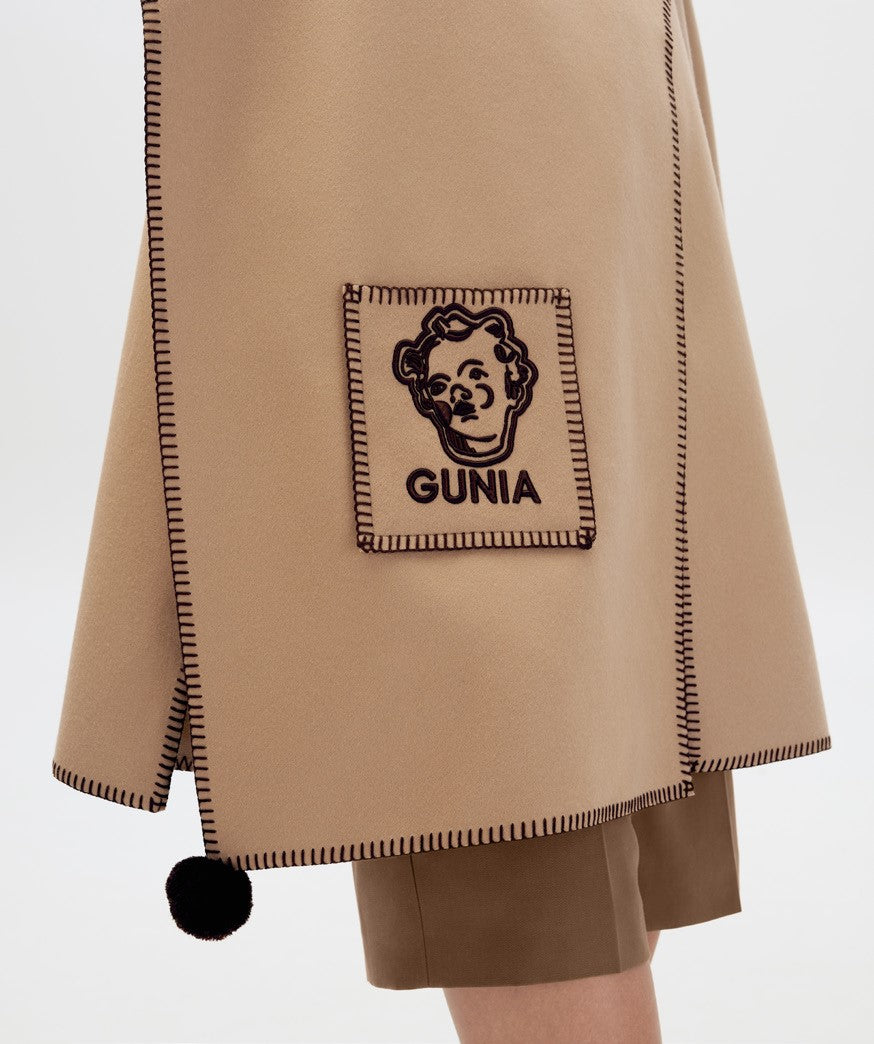 GUNIA PROJECTASYMMETRIC PONCHO