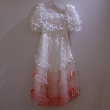 HANA YAGI  FLOWER LACE DRESS