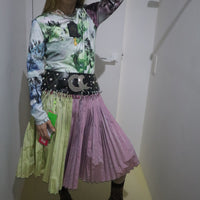 CHOPOVA LOWENA  CLOVER KNEE DARABINER SKIRT