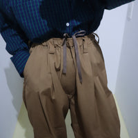 MERYLL ROGGE  WORKER DRAWSTRING CHINO CHESTNUT