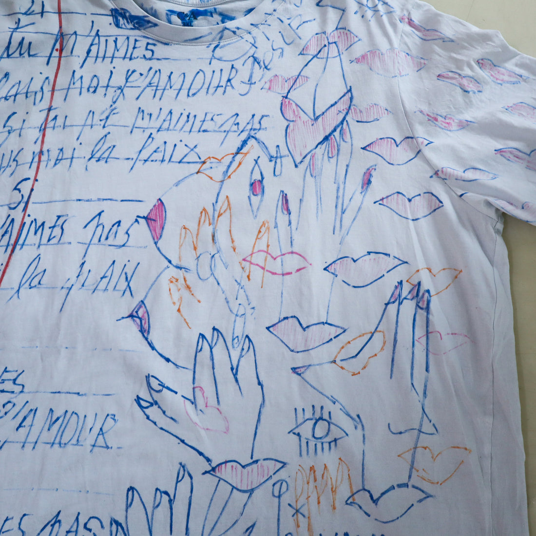VAVA DUDU  PAINTED T-SHIRTS "A"