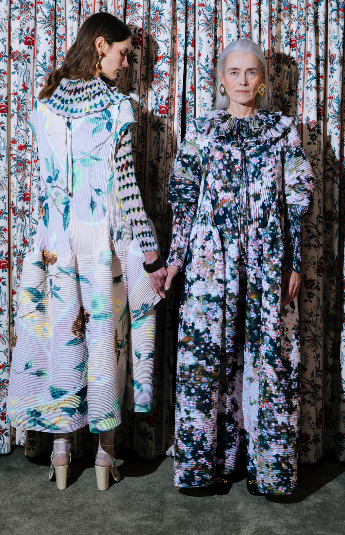 JULIA HEUER  WINNE PLEATED COLLAR IN DAX