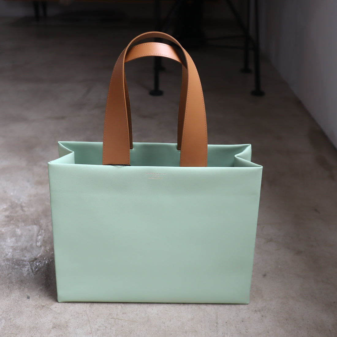 UNKNOWN PRODUCTS  LEATHER PAPER BAG BIG