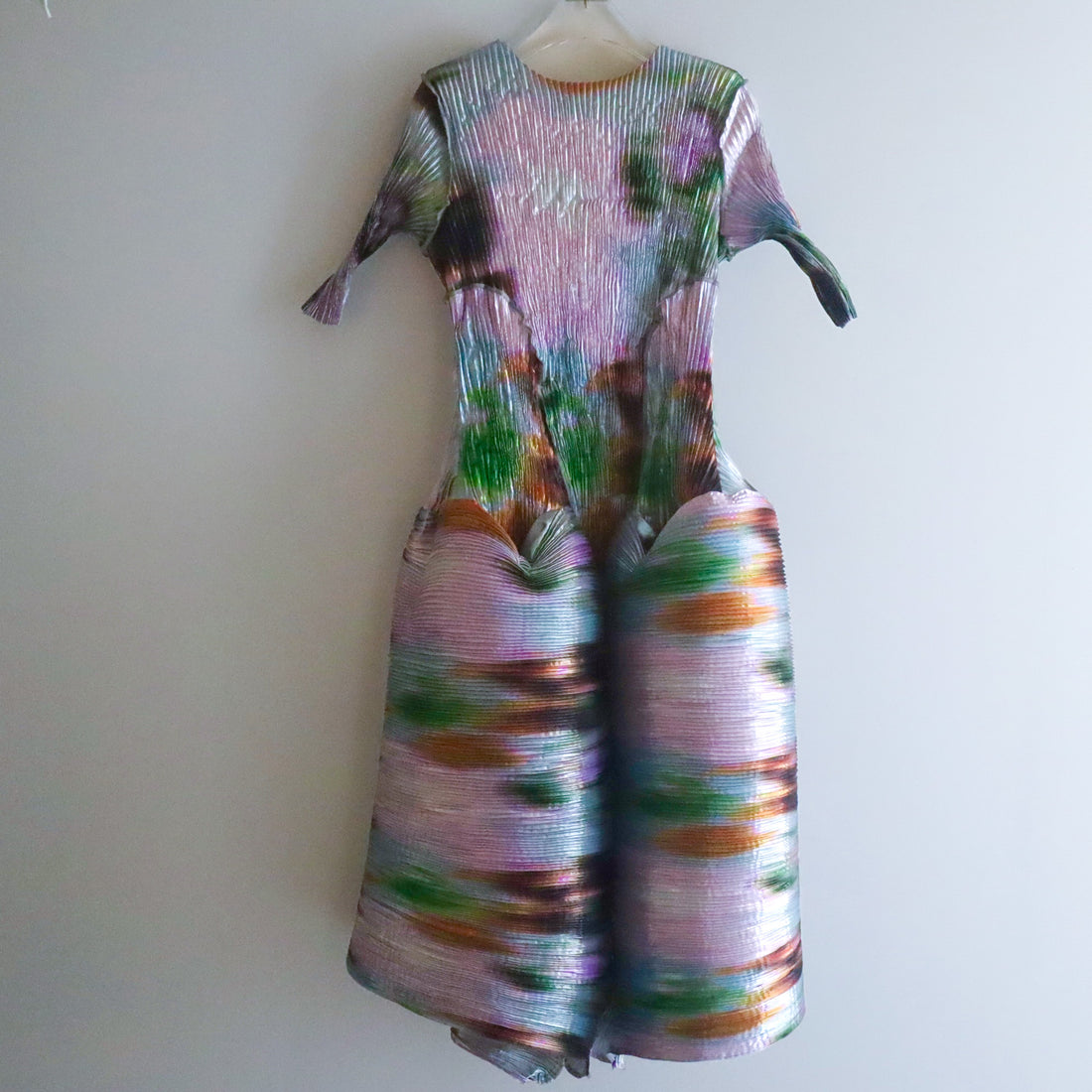 JULIA HEUER  HANDPLEATED UMA DRESS