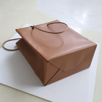 UNKNOWN PRODUCTS  LEATHER PAPER BAG