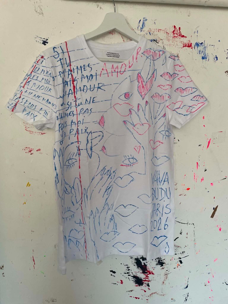 VAVA DUDU  PAINTED T-SHIRTS"C"