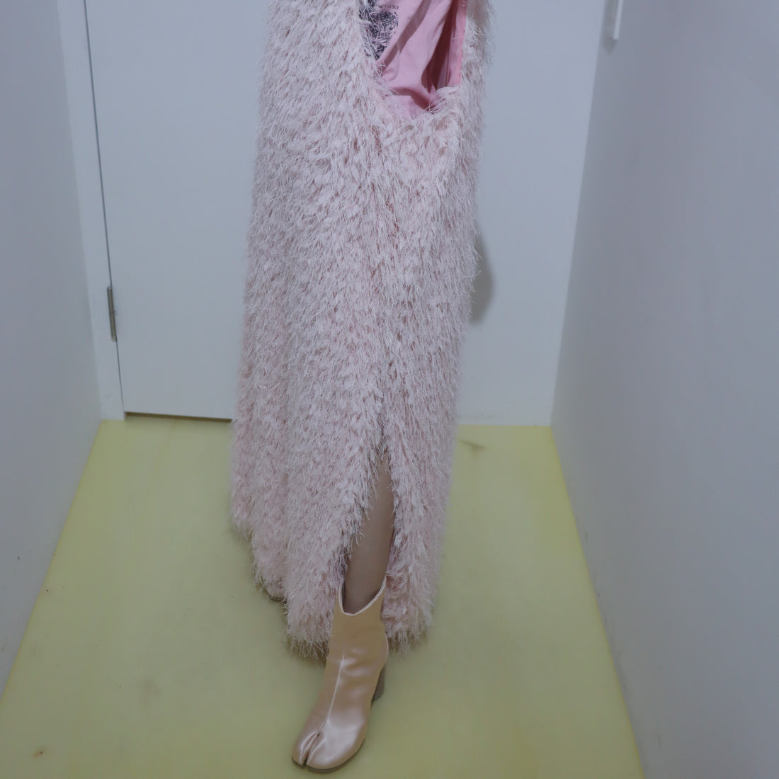 ANIGIG  LAZY DAY FEATHER LONG DRESS