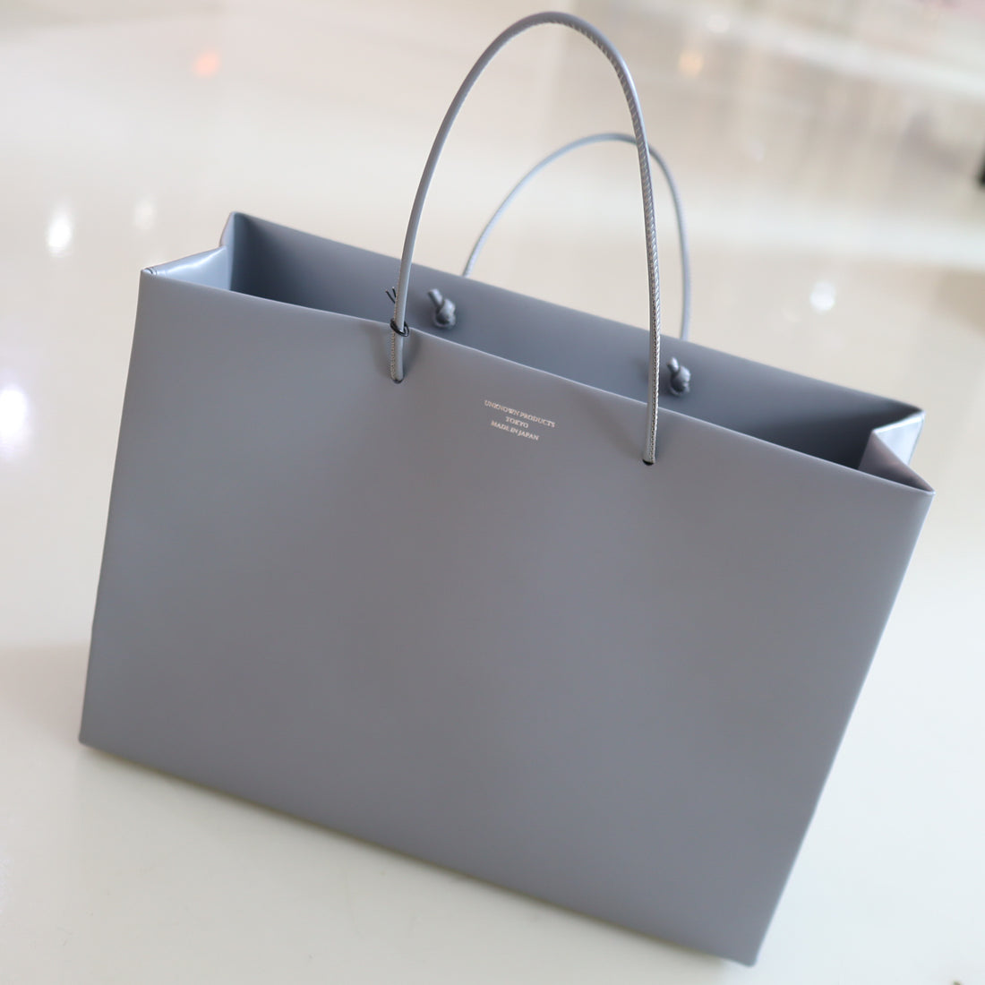 UNKNOWN PRODUCTS  LEATHER PAPER BAG BIG