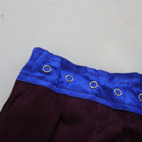 NONG RAK  WRAP SNAP PLEATED CONTRAST SKIRT