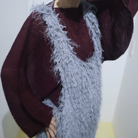 ANIGIG  LAZY DAY FEATHER LONG DRESS
