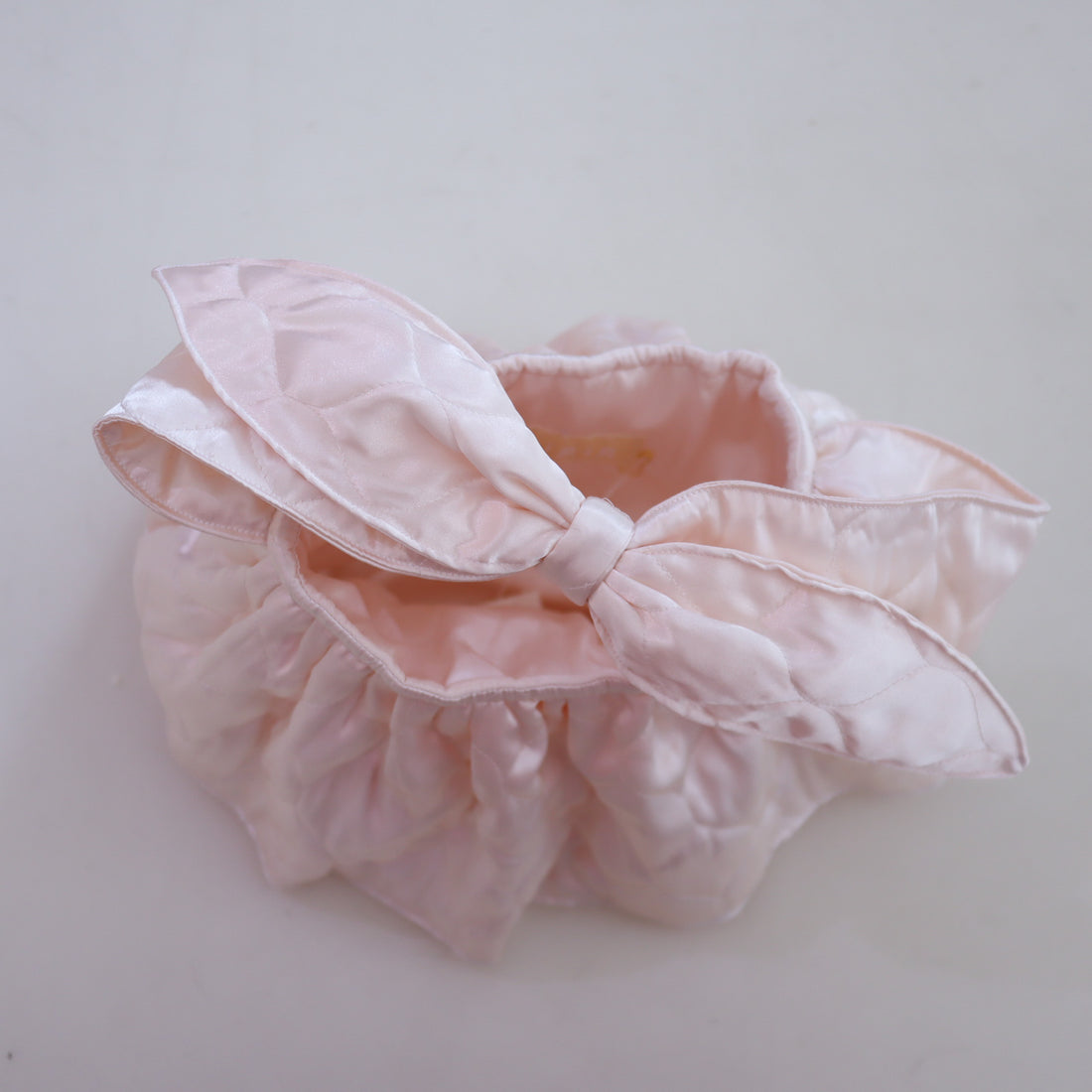 ANIGIG  VINTAGE FRILL BAG"LIGHT PINK"