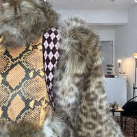 CHOPOVA LOWENA  TATJANA FUR JACKET