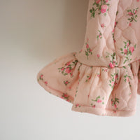 ANIGIG  PUDDING COAT LONG PINK