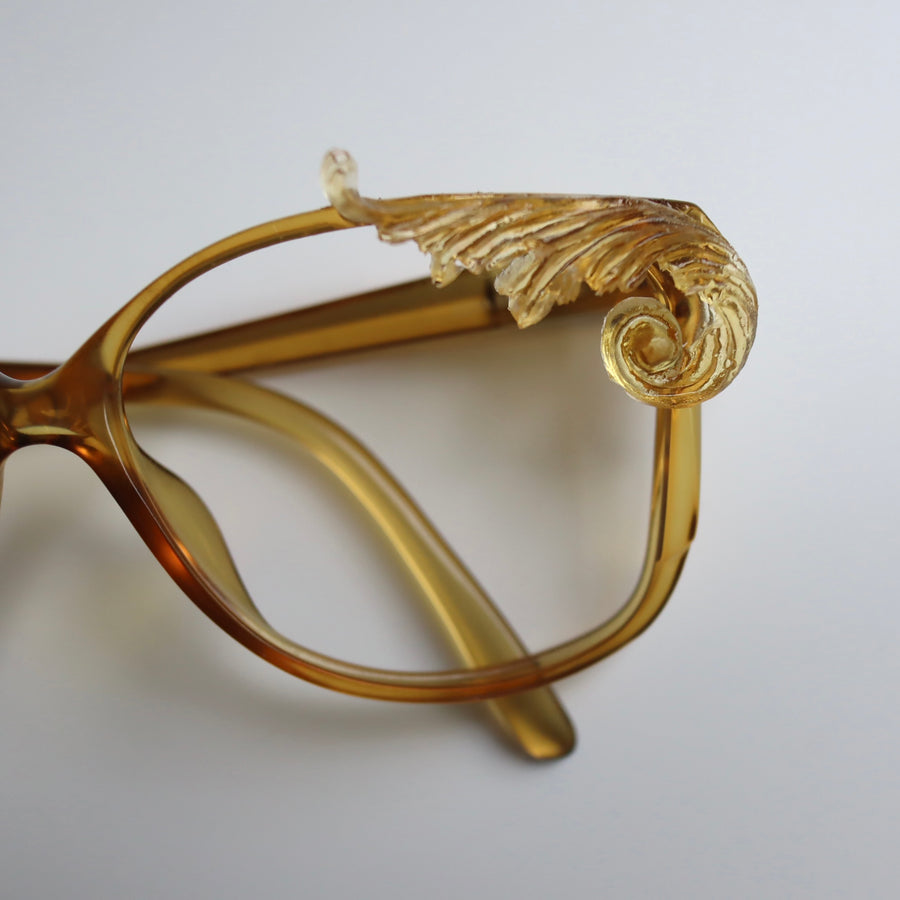 ANIGIGMOLDING GLASSES YELLOW