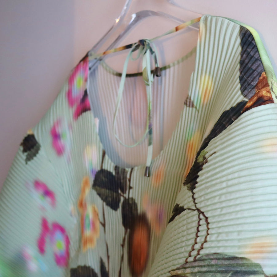 JULIA HEUERPOLLUX HANDPLEATED TOP IN EDWARD