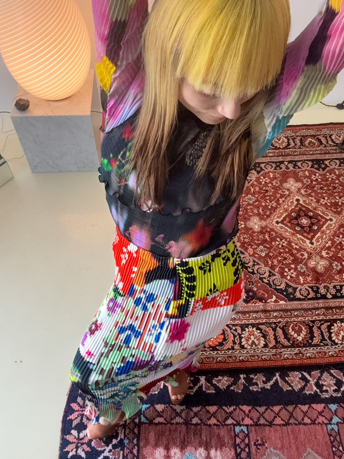 ＜EXCLUSIVE＞JULIA HEUER  MILLA PLEATED SKIRT ALICE