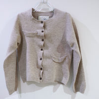 PILLINGS  WOOL CARDIGAN