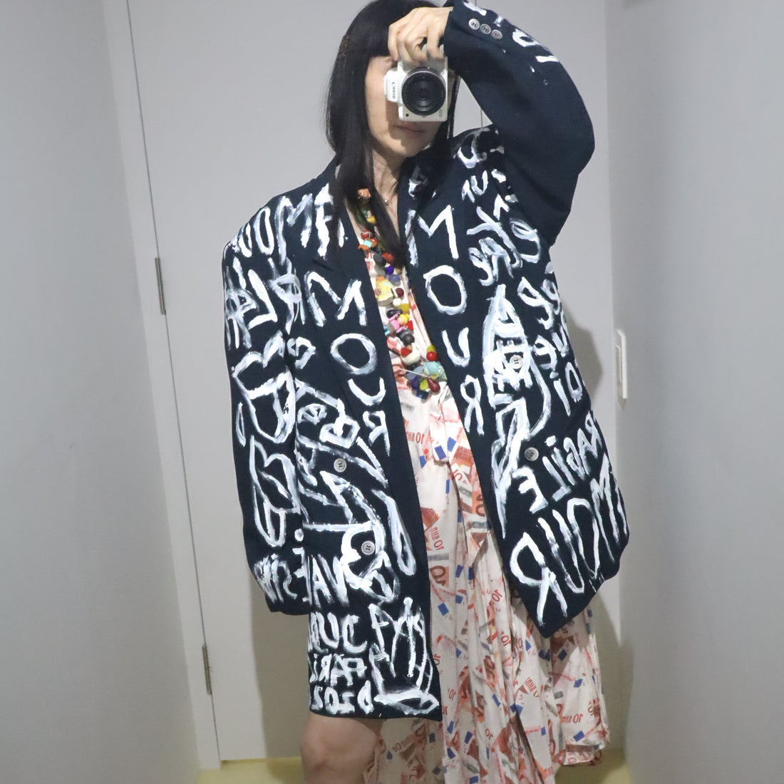 VAVA DUDU  PAINT JACKET