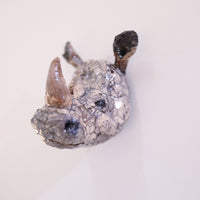 SASKIA DE ROOY  ANIMAL MASK RHINOCEROS