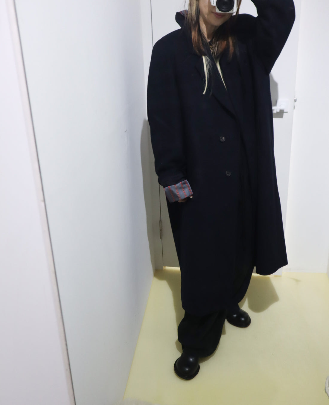 ANIGIG  FINEST MATERIALS COAT “B” NAVY