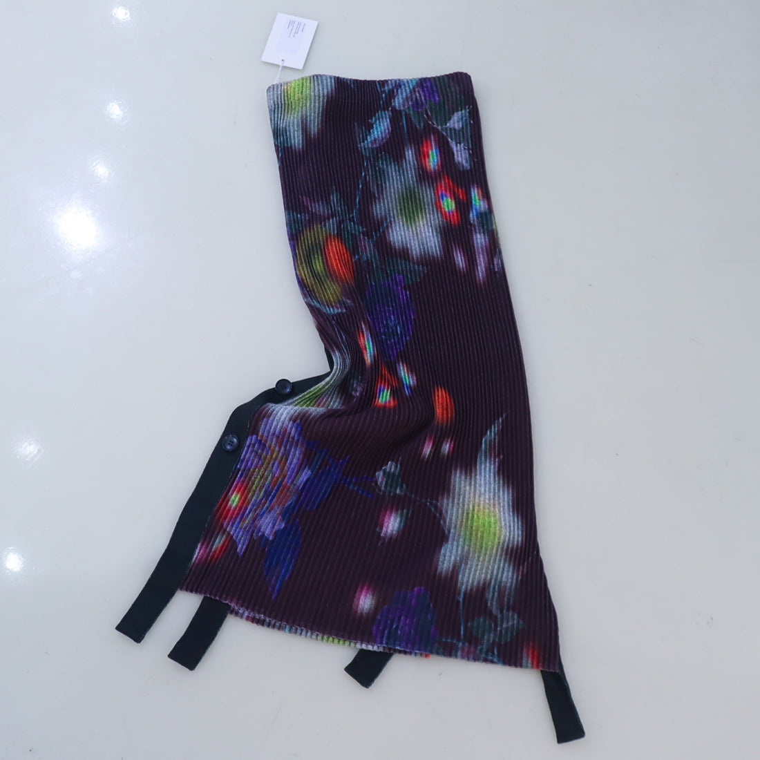 JULIA HEUER  EGON PLEATED KNIT SKIRT IN EDWARD