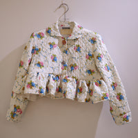 ANIGIG  VINTAGE FRILL JACKET"FLOWER"