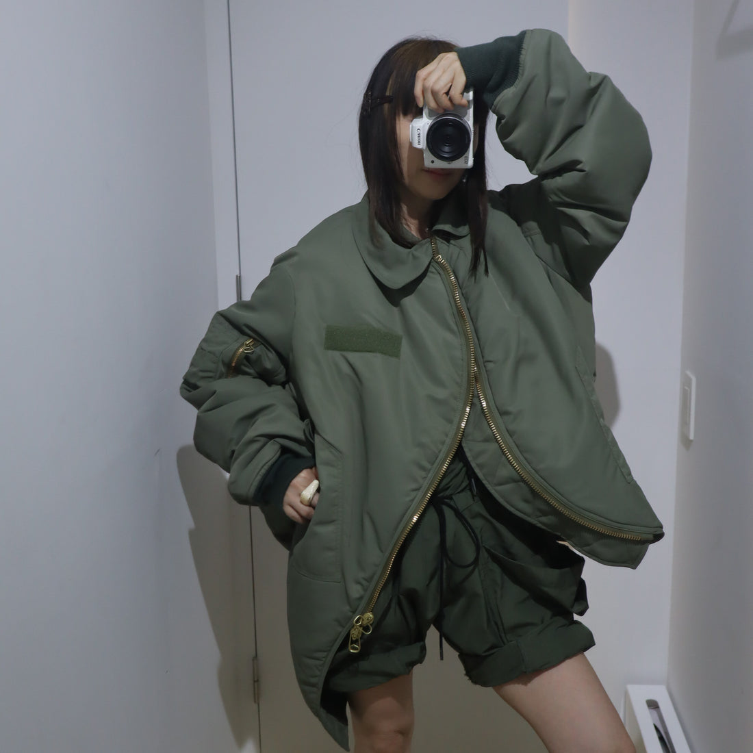 ANREALAGE   BALL FLIGHT JACKET