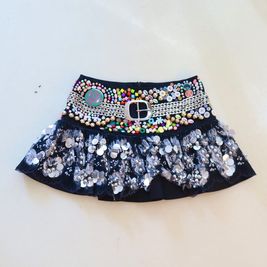 CHOPOVA LOWENASKYHAWK BEADED SKIRT