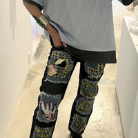 VAVA DUDU  EMBROIDERY PANTS