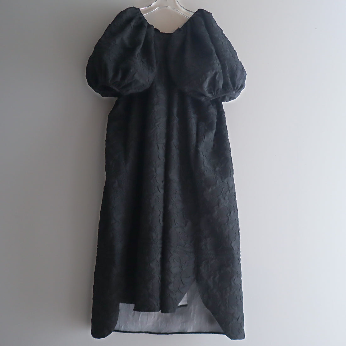 ANIGIG  LILY DRESS JACQUARD BLACK