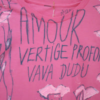 VAVA DUDU  PAINTED T-SHIRTS “K”