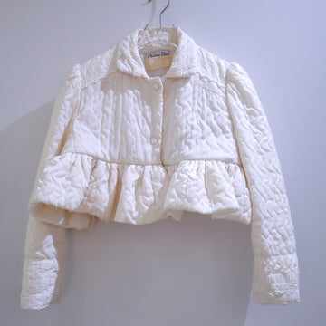 ANIGIG  VINTAGE FRILL JACKET"IVORY"