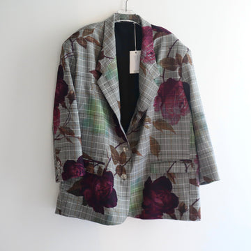 JULIA HEUER  ARNOLD JACKET IN ROSALIND BORDEAUX