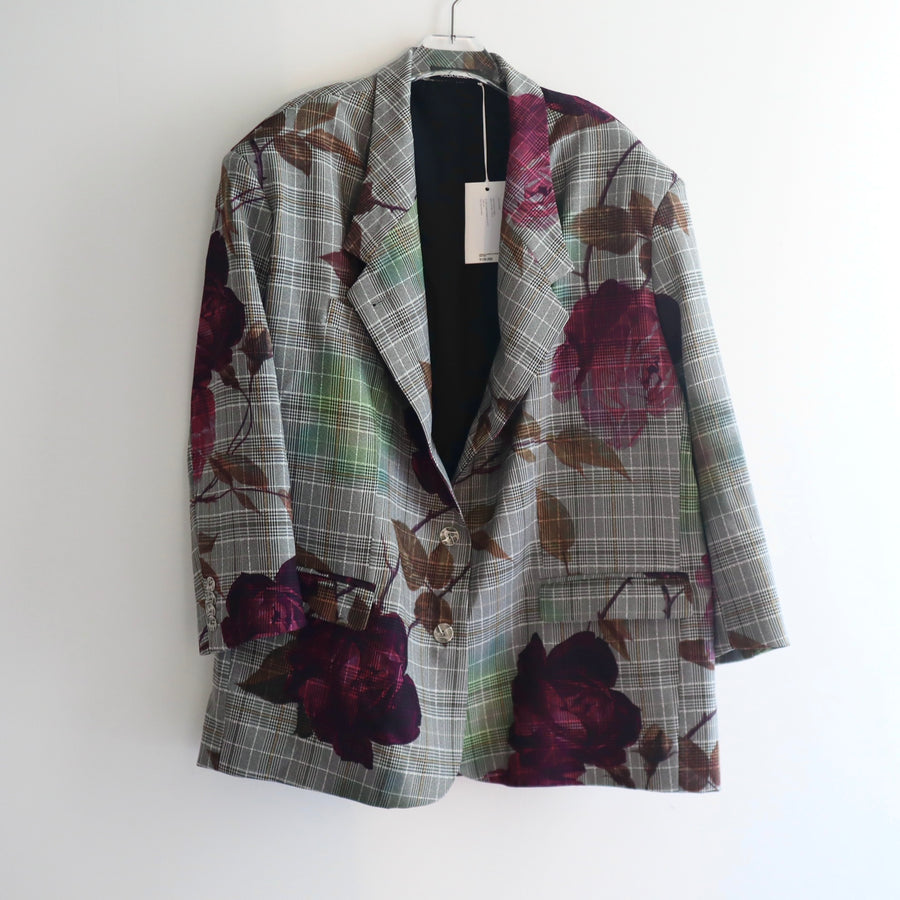 JULIA HEUERARNOLD JACKET IN ROSALIND BORDEAUX