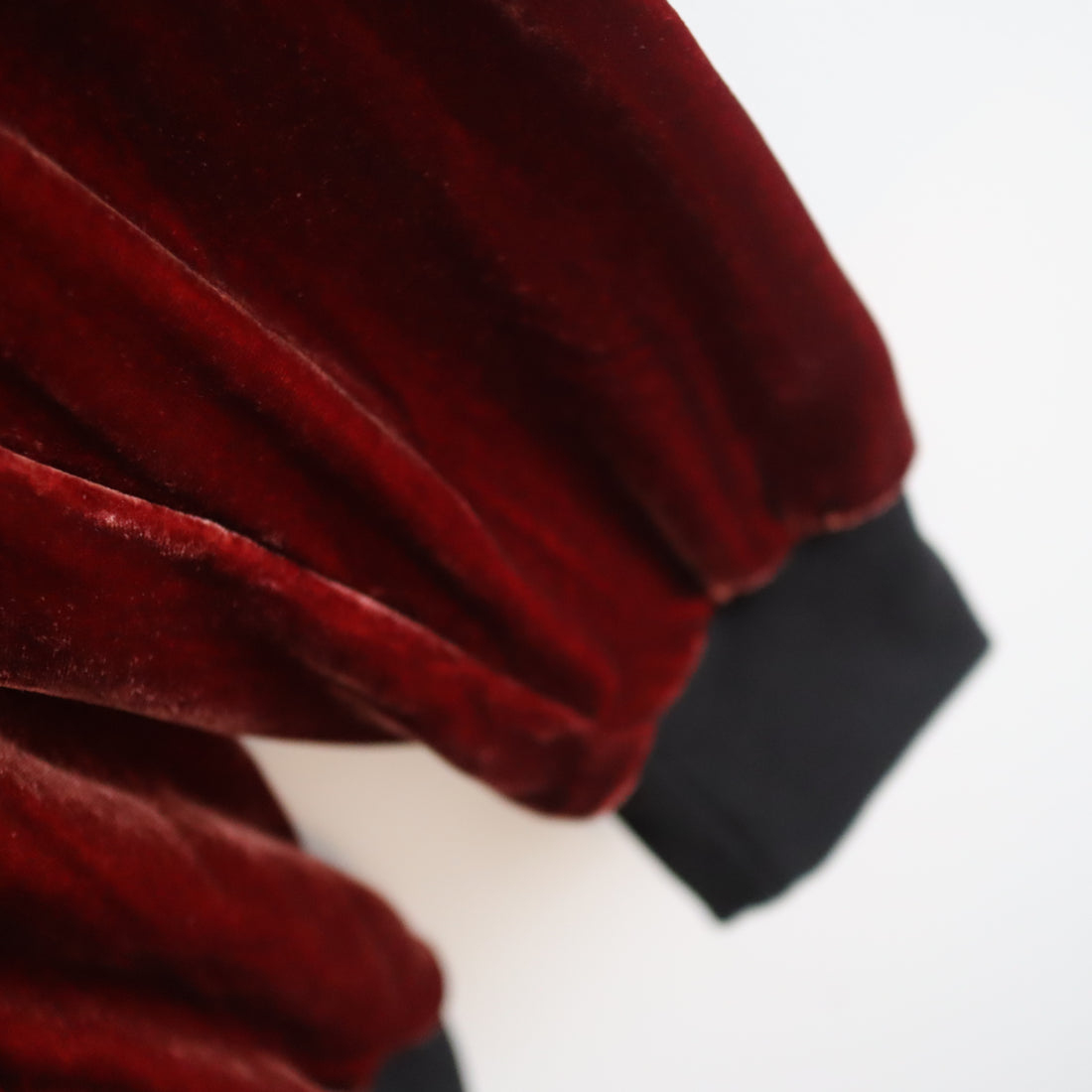 TRANSE PARIS  SILK VELVET PANTS