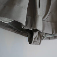 MERYLL ROGGE  MINI WORKWEAR SKIRT CLAY