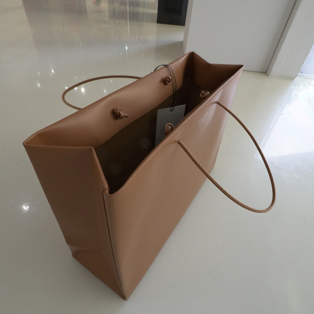 UNKNOWN PRODUCTS  LEATHER PAPER BAG BIG