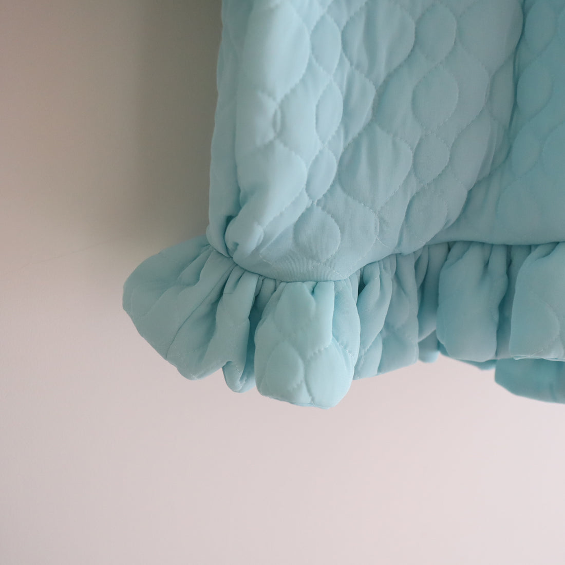 ANIGIG  PUDDING COAT LONG LIGHT BLUE