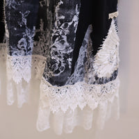 HANA YAGI  BLACK LACE  DRESS