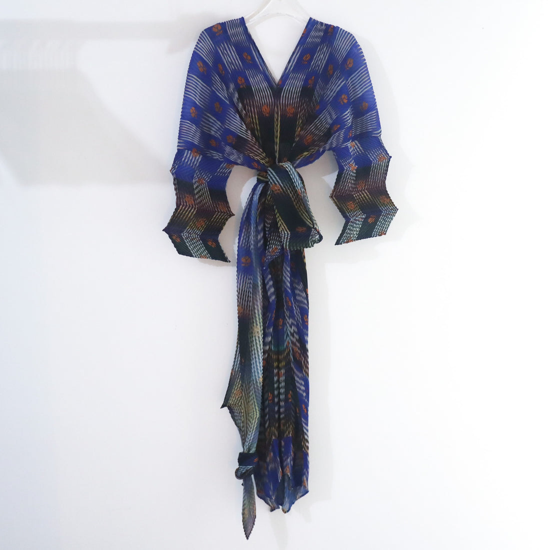 JULIA HEUER  SUE HANDPLEATED KAFTAN IN DARK HELGE
