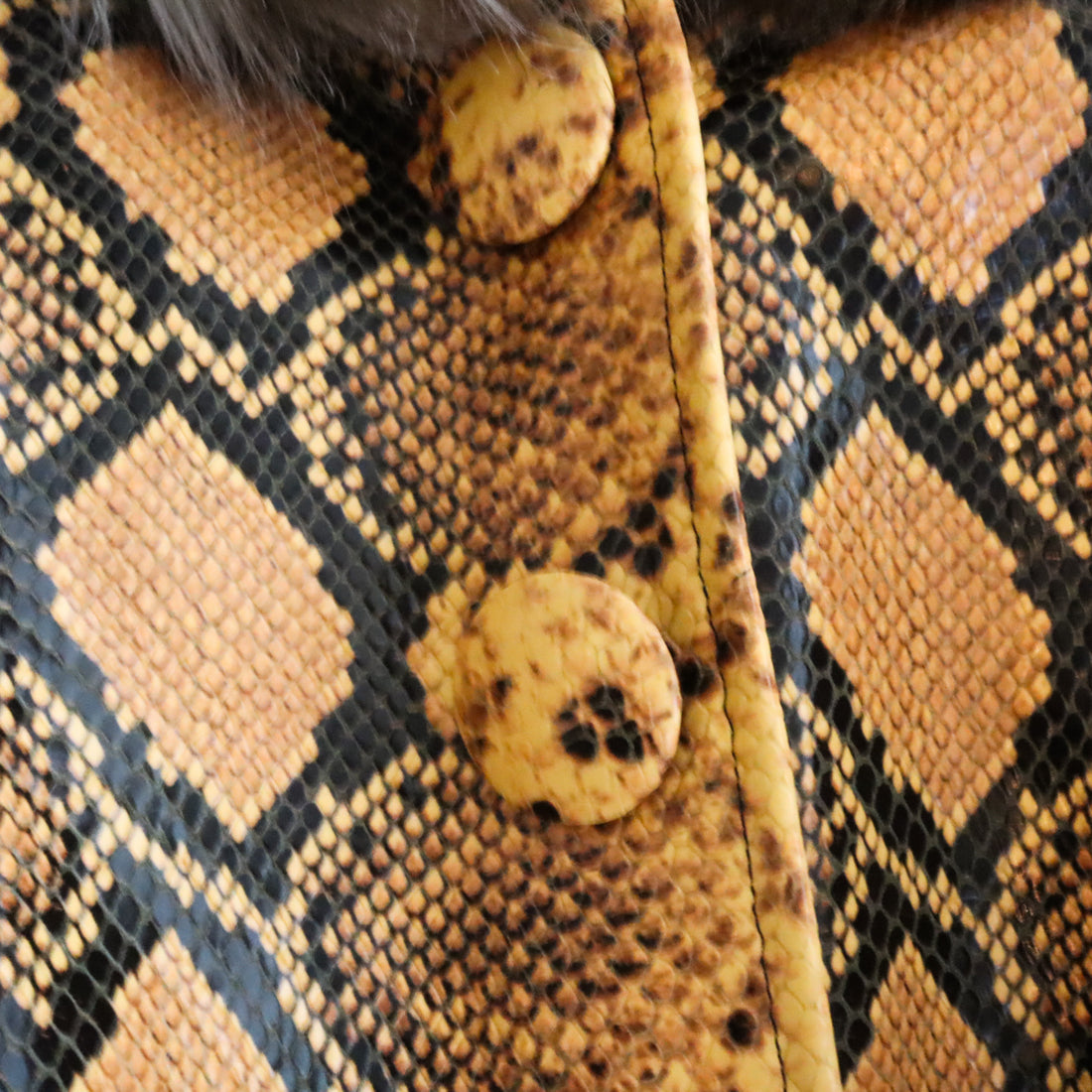 CHOPOVA LOWENA  TATJANA FUR JACKET