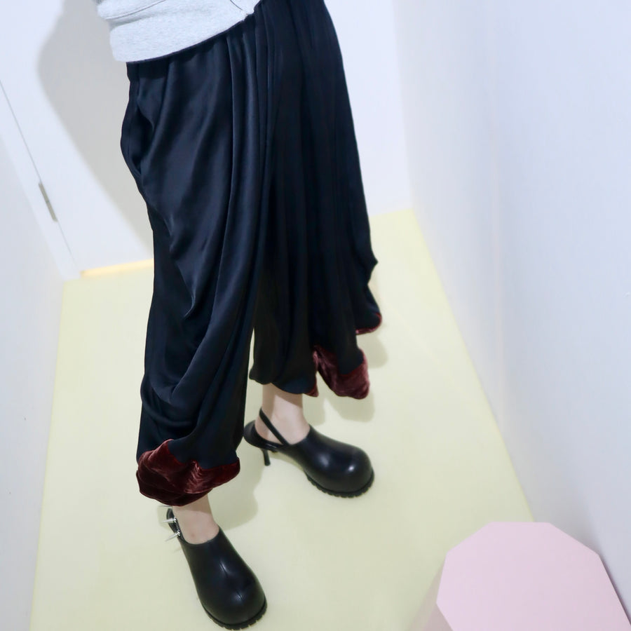 TRANSE PARISDRAPPED CASUAL PANTS