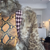 CHOPOVA LOWENA  TATJANA FUR JACKET