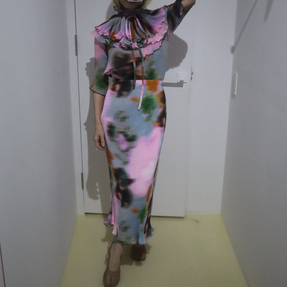 JULIA HEUER  WINNIE PLEATED COLLAR MARIS