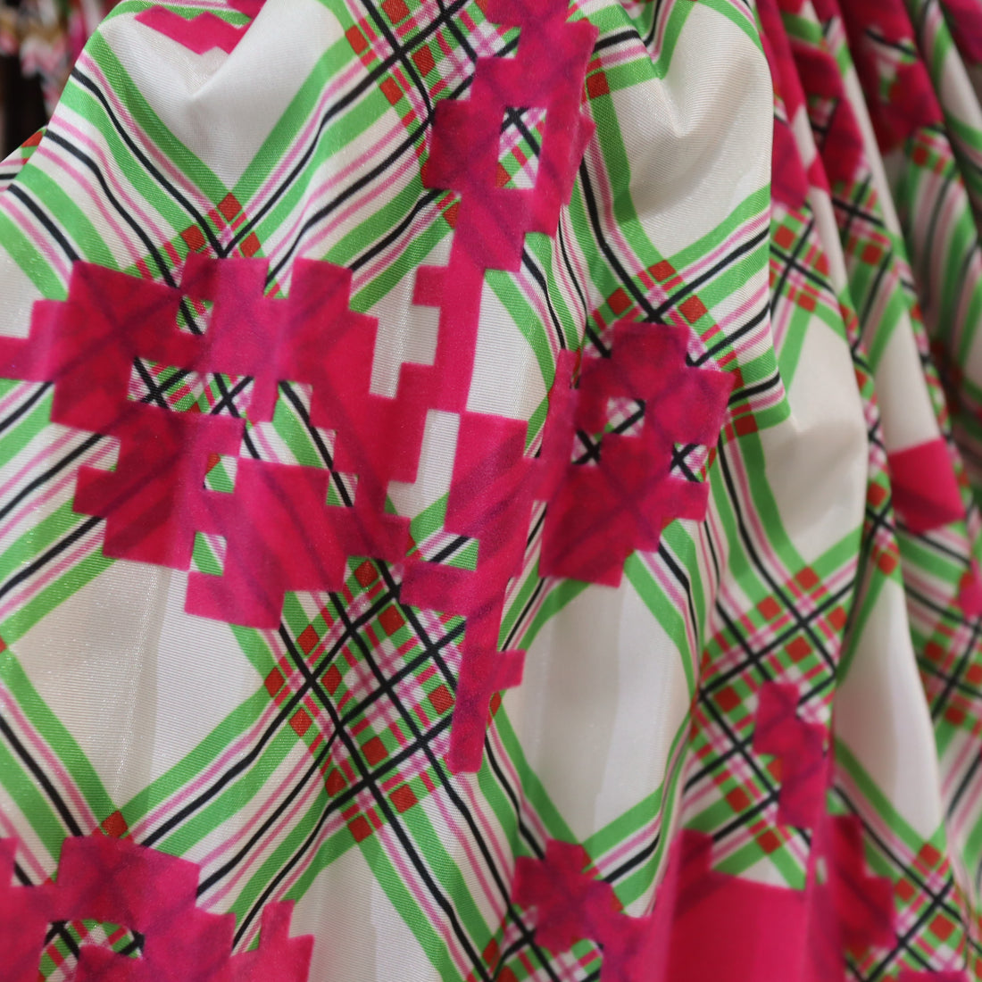 CHOPOVA LOWENA  PIXEL PARTY MINI CARABINER SKIRT